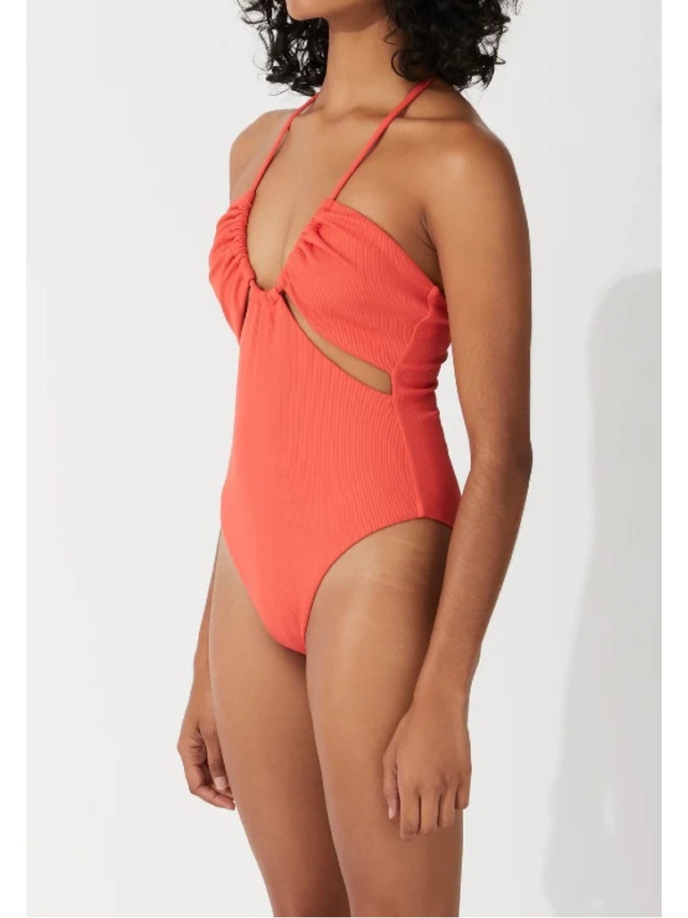NWT retail $220 size 6 #FreePeopleMovement Chilli Halter One Piece Swimsuit